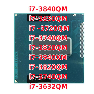 Core I7-3840QM I7 3840QM 3630QM 3720QM 3740QM 3820QM 3940XM 3820QM 3740QM 3632QM SR0UT เครื่องประมวลผลซีพียู2.80GHz-3.8GHz L3 = 8M Quad Core RPGA988B