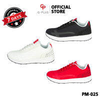 G-PLUS รองเท้าผ้าใบ รุ่น PM025 จีพลัส Sneaker รองเท้าผู้ชาย รองเท้า รองเท้าแฟชั่น รองเท้ากีฬา ฟิตเนส ออกกำลังกาย Fitness Gym (2190)