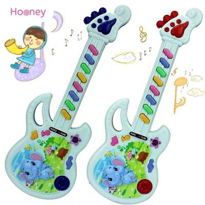 ღHooney ღของเล่นเด็กคีย์บอร์ดกีต้าร์แบบพกพาเสริมพัฒนาการเด็ก ดนตรีของเล่นการศึกษาเด็กเด็กเด็กแบบพกพากีตาร์แป้นพิมพ์พัฒนาการน่ารักของเล่น
