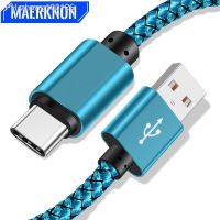 ▦✑ USB Type C Cable for Samsung S10 S9 Xiaomi Mi 9 Fast Charging Data Phone Charger Wire Type-C Cable USB-C Cord for Huawei P30 20