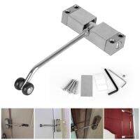 ☋ Automatic Spring Door Closer Furniture Door Hardware Adjustable Security Lock Durable Door Closing Device Stainless Steel