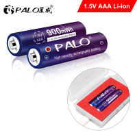 (สินค้าเฉพาะจุด) แบตเตอรี่ AAA 1.5V ไอออนแบบชาร์จไฟได้ AAA 1.5V 900mWh Li-Ion แบบชาร์จไฟได้และเครื่องชาร์จแบตเตอรี่ Li-Ion 1.5V 。《 Suggest Order 》