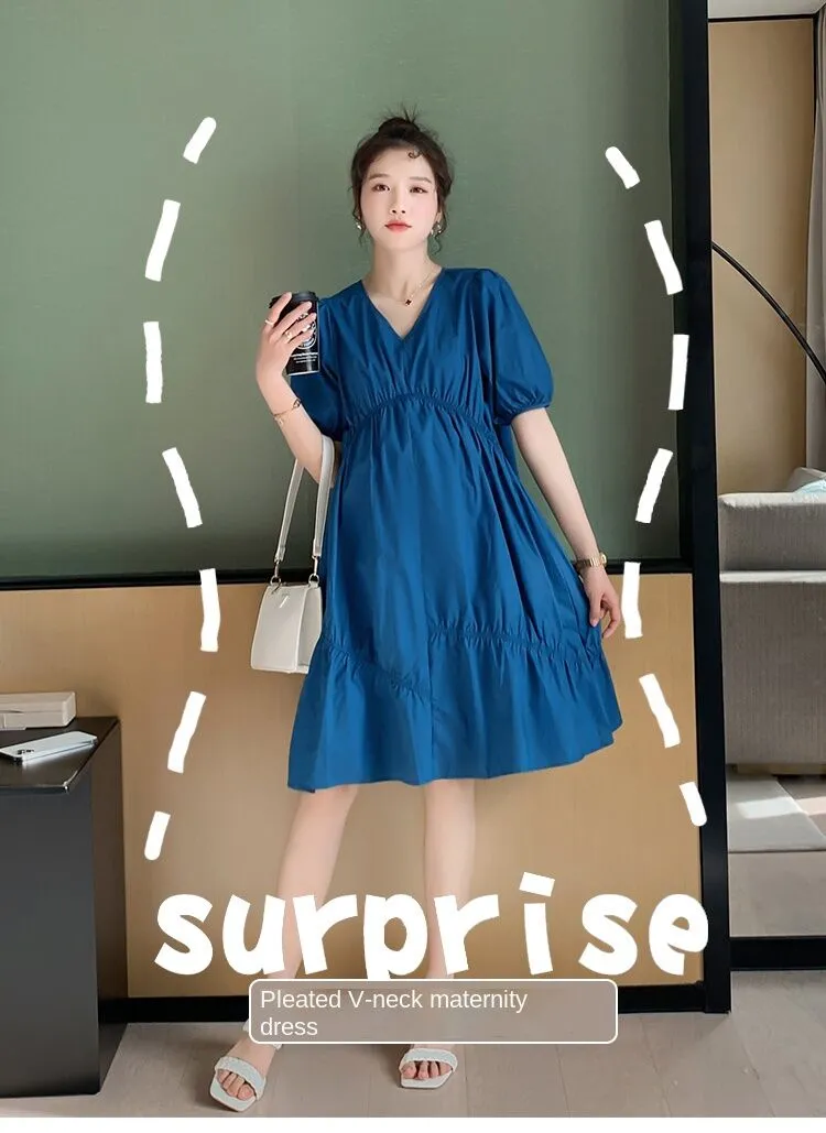 mid length maternity dresses