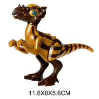 ของเล่นไดโนเสาร์ขนาดใหญ่โลกไดโนจูราสสิกบล็อกตัวต่อชุดตัวต่อ Velociraptor T-Rex Triceratops อินโดไมนัสเร็กซ์สำหรับเด็ก