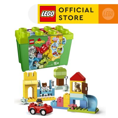 LEGO® DUPLO 10914 Classic Deluxe Brick Box (85 Pieces) [ Kids Learning Toys Toddler Toys Building Blocks Number Toys Imagination Toys ]