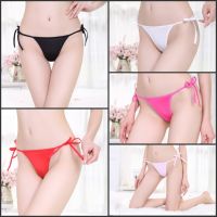 【cw】 T back Bandage Underpant Multicolor Side Tie Womens Thong PantiesTemptationThong