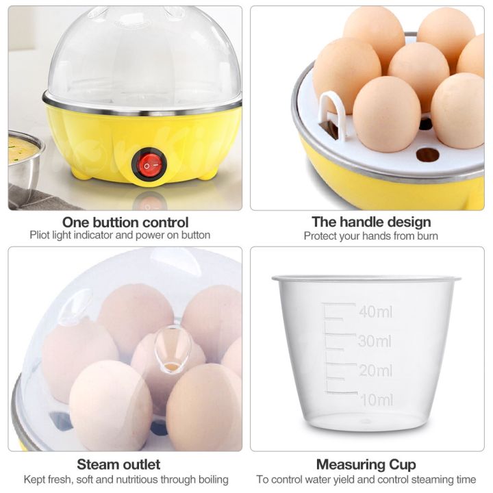 เครื่องต้มไข่ไฟฟ้า-หม้อต้มไข่-เครื่องต้มไข่อเนกประสงค์-พร้อมส่ง