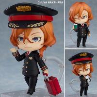 Nendoroid เนนโดรอยด์ จากการ์ตูนเรื่อง Bungo Stray Dogs คณะประพันธกรจรจัด Chuya Nakahara ชูยะ นากาฮาระ Airport Ver Action Figure แอ็คชั่น ฟิกเกอร์ Anime อนิเมะ การ์ตูน มังงะ Figma ฟิกม่า สามารถขยับได้ Doll ตุ๊กตา ของขวัญ Gift manga SD Model โมเดล Hobby