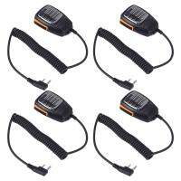 4X Speaker Microphone Microphone for Baofeng UV-5R UV5R UV-5RE UV-B6 BF-BF-UVB2 Baofeng Two-Way