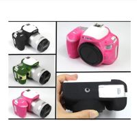 กระเป๋ากล้องยางเคสซิลิโคนกระเป๋ากล้องนุ่มสวยสำหรับ Canon EOS 200D 200DII 250D X9รอยจูบ X10 SL3 SL2กบฏ