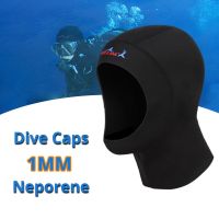 1MM Swimming Cap Neoprene Underwater Equipment Fishing Kitesurf Windsurf Scuba Hats Diving Snorkeling Swimming Pool Caps Swim Caps