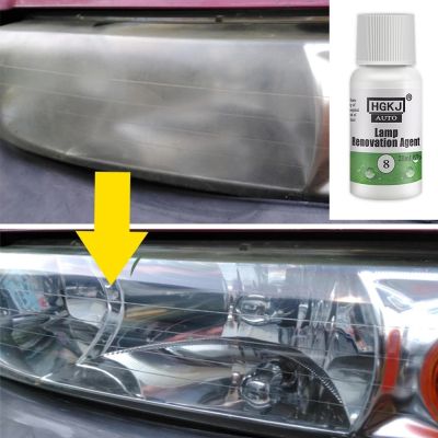 Car Headlight Repair Polishing Scratch Remover Oxidation Refurbishment Lamp Cleaning HGKJ 8