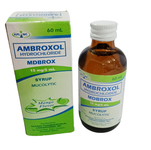 Mdbrox 15 Mg 5 Ml Ambroxol Syrup 60 Ml Lazada Ph