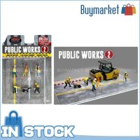 [ของแท้] (มีสินค้า) American Diorama 1:64 Mijo เซ็ตหุ่นจำลอง-Public Works 2 Ltd ชุด3,600