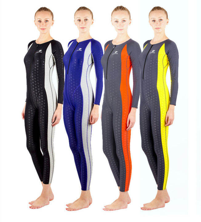 Women Sharkskin Racing Swimsuit One Piece Competition Swimwear Waterproof Chlorine Resistant