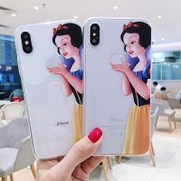 การ์ตูนเจ้าหญิงเคสโทรศัพท์สำหรับ IPhone 13 12 11 Pro Max 6 6S 7 8 Plus 6Plus 7Plus 8 Plus X XS XR XSmax SE2020 SE3 TPU Soft Full Cover ปลอก