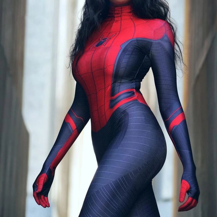 spiderman-far-from-home-cosplay-woman-sexy-zentai-suit-jumpsuit-spandex-zentai-bodysuit-superhero-costume-party-costumes