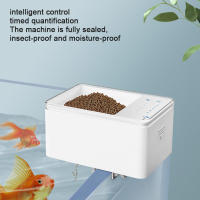 Smart Feeder 500ML Capacity Aquarium Automatic Fish Feeding Machine Inligent Timing 4 meals a day offering fresh food to fish