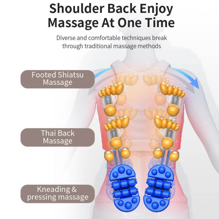 jinkairui-เก้าอี้นวดอัตโนมัติ-มัลติฟังก์ชั่นคอเอวไหล่หลังทั้งร่างกาย-ไฟฟ้านวดเบาะนั่งในครัวเรือน-ไหล่และปากมดลูกนวด-มัลติฟังก์ชั่
