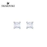 ต่างหูสวารอฟสกี้ SWAROVSKI Stud Earrings ATTRACT Simple and elegant Stud Earrings The gift for girlfriend Womens fine jewelry