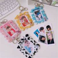 Cute Cartoon Photocard Holder Work ID Guka Card Kpop idol Photo Case Student Meal Bank Card Storage Protection Case