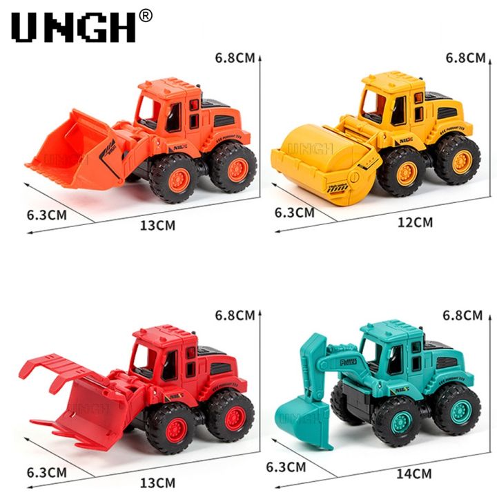 ๑-ungh-4-p-s-set-puxar-para-tr-s-engenharia-diecast-carro-guindaste-escavadeira-dump-mixer-caminh-o-inercial-ve-culo-brinquedos-crian-as