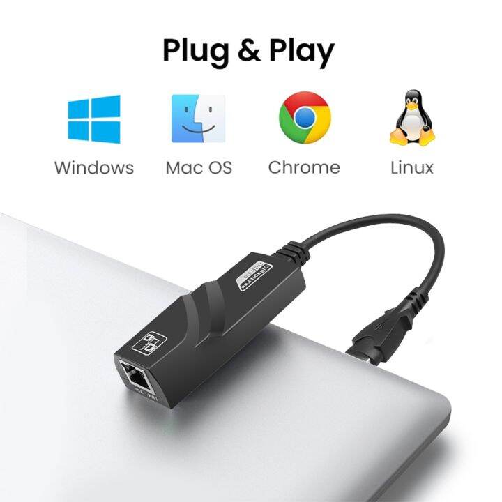 1000mbps-usb-การ์ดเน็ตเวิร์กแบบมีสาย-usb3-0ชนิด-c-เพื่อ-rj45สายแลนอุปกรณ์แปลงสัญญานความเร็วสูงหน้าต่างการ์ดเน็ตเวิร์คสำหรับ-mac-vista