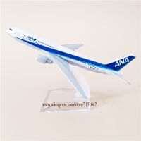 Lega Di Metallo Giappone Air ANA B777สายการบิน Diecast Moo Di Aereo ANA Boeing 777 Tra Aereo Moo W Stand Regali Per Aerei 16Cm