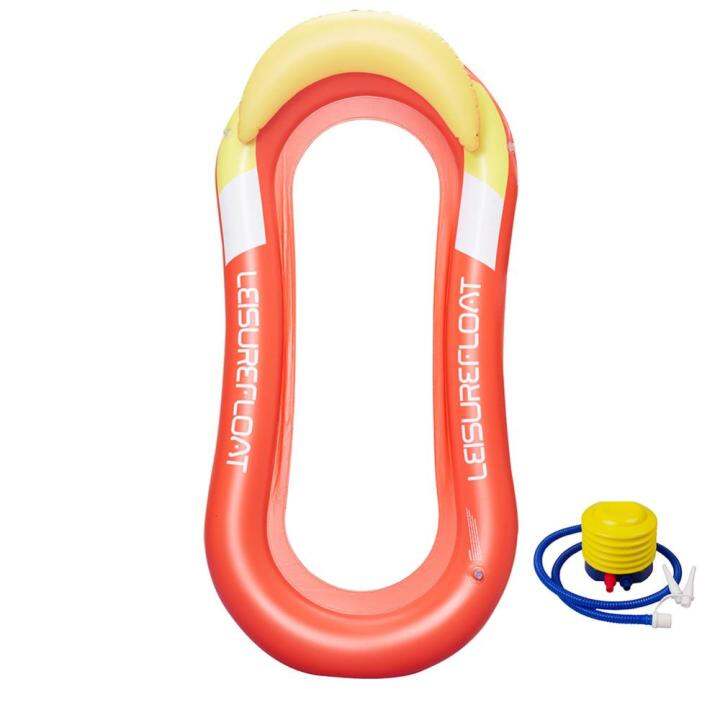 Inflatable Floating Row Portable Inflatable Pool Mat Foldable PVC with