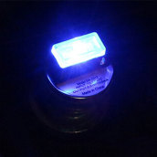 Janedream Màu Xanh Dương Mới Đèn LED USB Mini Xe Không Dây Chiếu Sáng Nội Thất Kit Tạo Kiểu Cho Xe Trang Trí Nội Thất Đèn Thân Xe