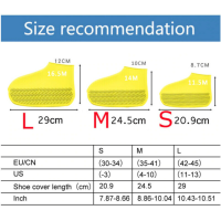 Silicone WaterProof Shoe Covers Reusable Rain Overshoes Rain Boots Shoes Protector Anti-slip Rubber Shoe Covers To Rain Dropship