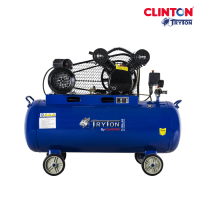 ปั๊มลมสายพาน TRYTON 100 ลิตร 3 แรง 2 สูบ รุ่น TT-100L-3HP