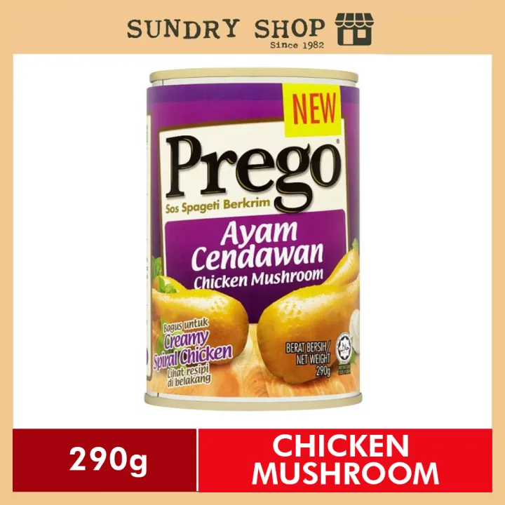 Prego Chicken Mushroom Pasta Sauce Ayam Cendawan 290g Lazada