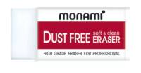 (KTS)ยางลบดินสอ MONAMI Dust Free Eraser ก้อนเล็ก