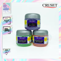 Cruset Platinum Hair Styling Gel. เจลแต่งผม ครูเซ็ท ชนิดแข็งพิเศษ 250 มล. (มี 3 สีให้เลือก)