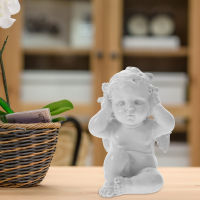 Arenlen【Hot Sale】 Resin An Figurine Wings รูปปั้น Retro Retro An Sculpture An Ornament