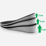 Lót giày tăng chiều cao mặt vải lưới mesh đế tổ ong thoáng khí cao cấp