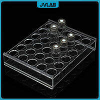 Plexiglass Rack สำหรับ Chromatography Vial 10 Ml Plexiglass Stand Place 30 Vials ตัวอย่างการวิเคราะห์ที่วางขวดรูรับแสง22.5 Mm