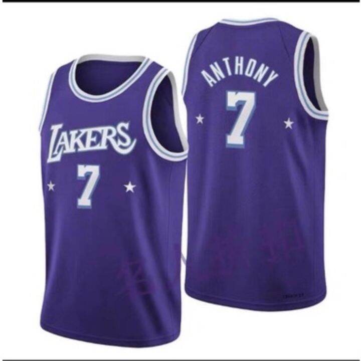 nba lakers ANTHONY high quality bago bibigo basketball JERSEY Lazada