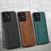 สำหรับ Realme C51 Case บรรยากาศหนังซองหนังนิ่ม