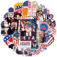 ☑☑☾ 10/30/50pcs Trump Stickers Creative Trend Graffiti DIY Phone Case Laptop Notebook Waterproof Funny Cartoon Sticker Decals Packs