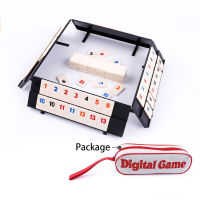 Israel Fast Moving Rummy Tile Classic Board Game 2-4 People Israel Mahjong Digital Game Hotest Party Game Portable