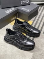 Original Ecco  ผู้ชาย  Fashion Shoes casual shoes sports running shoes sneakers Leather shoes LY1108014