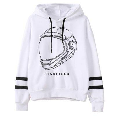 Starfield เสื้อฮู้ดผู้หญิง,Y2k เหงื่อเสื้อวอร์ม2023สไตล์สตรีทแวร์สไตล์ฮาราจูกุ