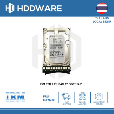 IBM 6TB 7.2K SAS 12 GBPS 3.5" // 00FN229 // 00FN232 // 00FN228