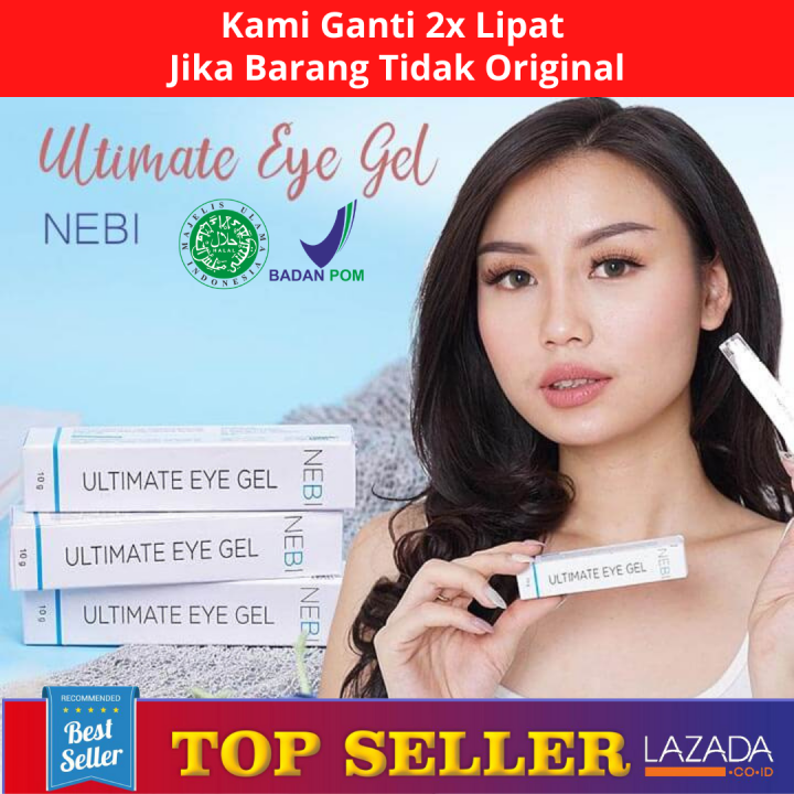 Original Ultimate Eye Gel Cream NEBI Krim Penghilang Kerutan dan
