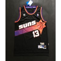 NBA Mens Phoenix Suns #13 Steve Nash Hardwood Classics Black Jersey