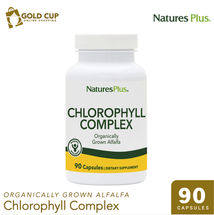 Nature's Plus Chlorophyll Complex 600mg 90 capsules Lazada PH