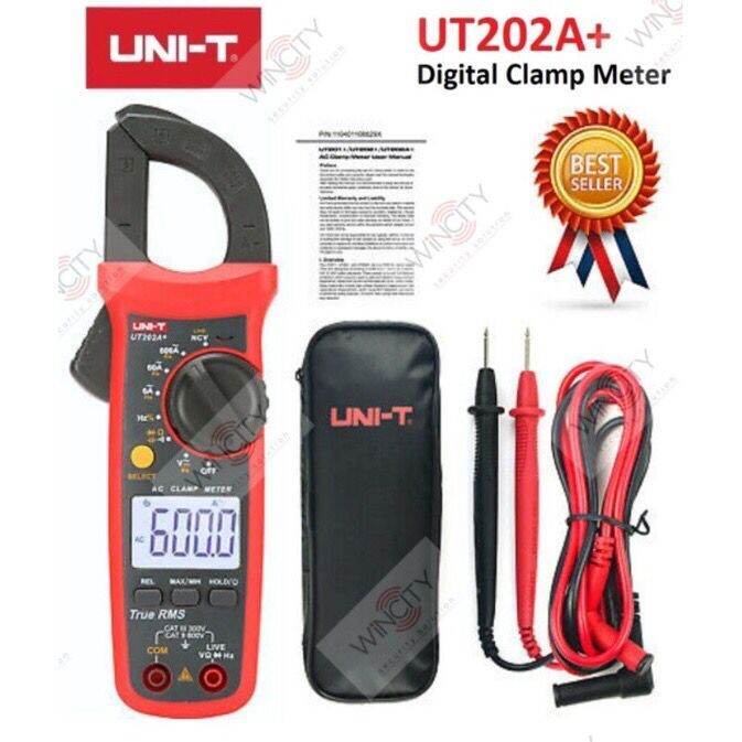 UNI-T UT202A+ Digital Clamp Multimeter | Lazada