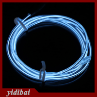 yidibai 1M Neon Light Dance PARTY Decor ไฟ LED โคมไฟยืดหยุ่น EL WIRE ROPE Tube Strip